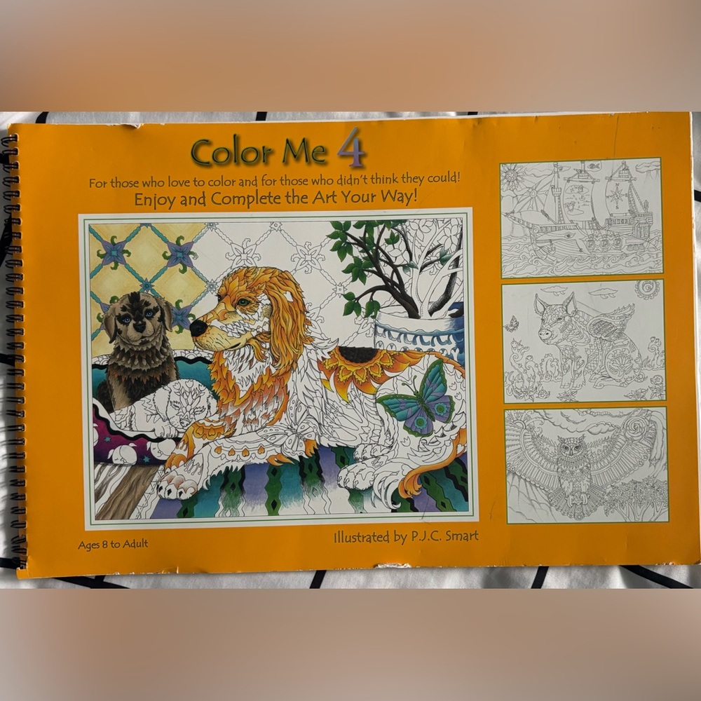 Color Me 4 Adult Coloring Book